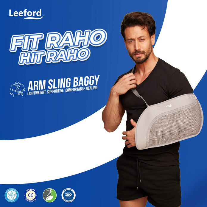 Leeford Arm Sling Baggy | Advanced Support for Arm & Shoulder Injuries