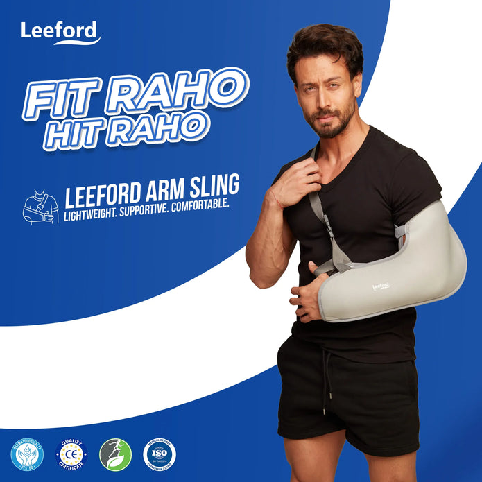 Leeford Arm Sling | Supports Shoulder & Arm for Faster Recovery