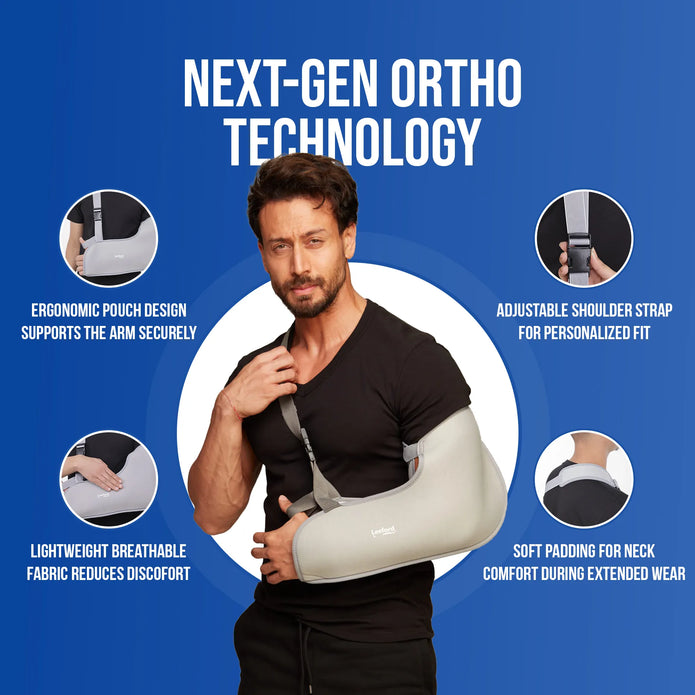 Leeford Arm Sling | Supports Shoulder & Arm for Faster Recovery