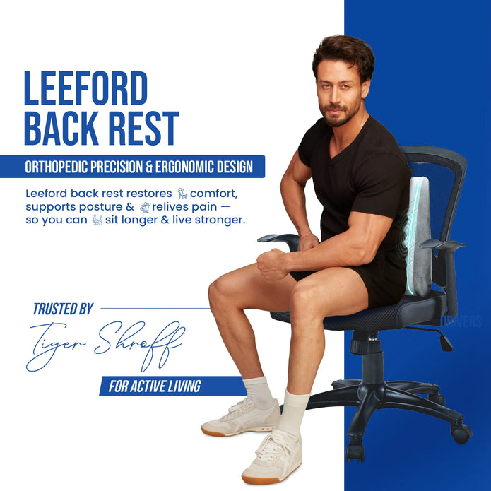 Back Rest for Lower Back Pain | Office, Car, Home Use