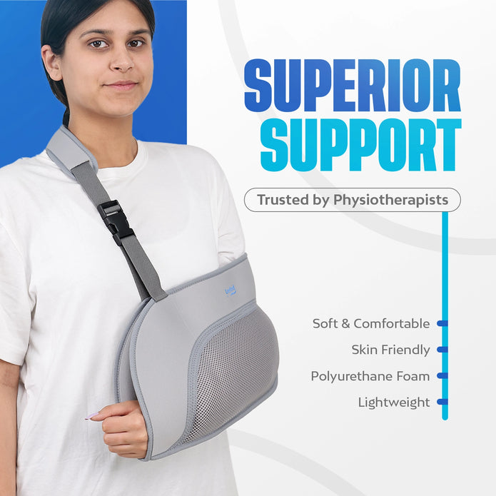 Baggy arm sling for superior support and comfort