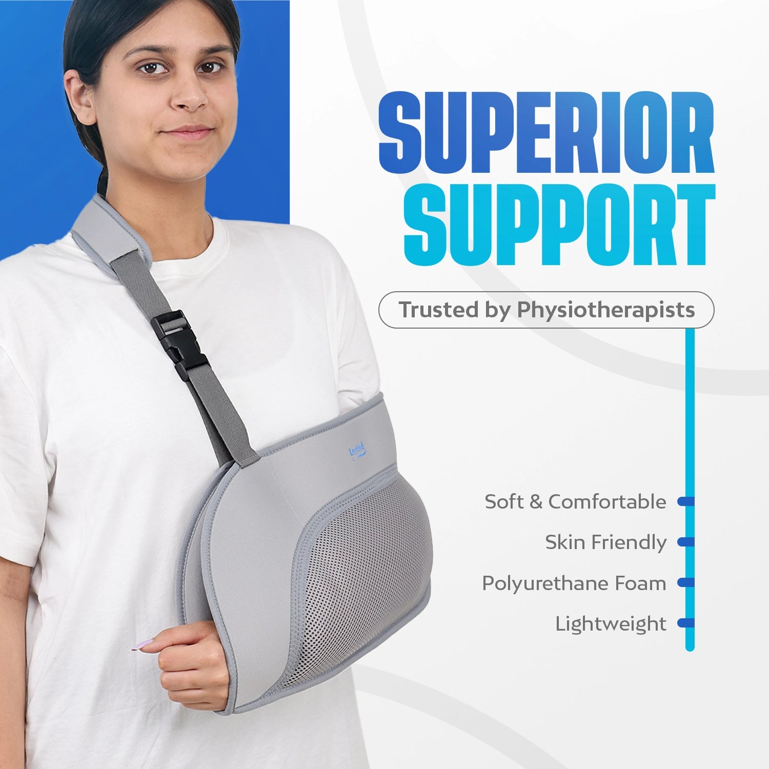 Baggy arm sling for superior support and comfort