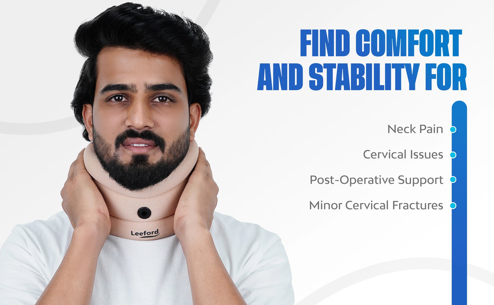 cervical collar support leeford uses