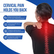 Contoured Cervical Pillow | PU Foam for Neck Stiffness, Spondylosis
