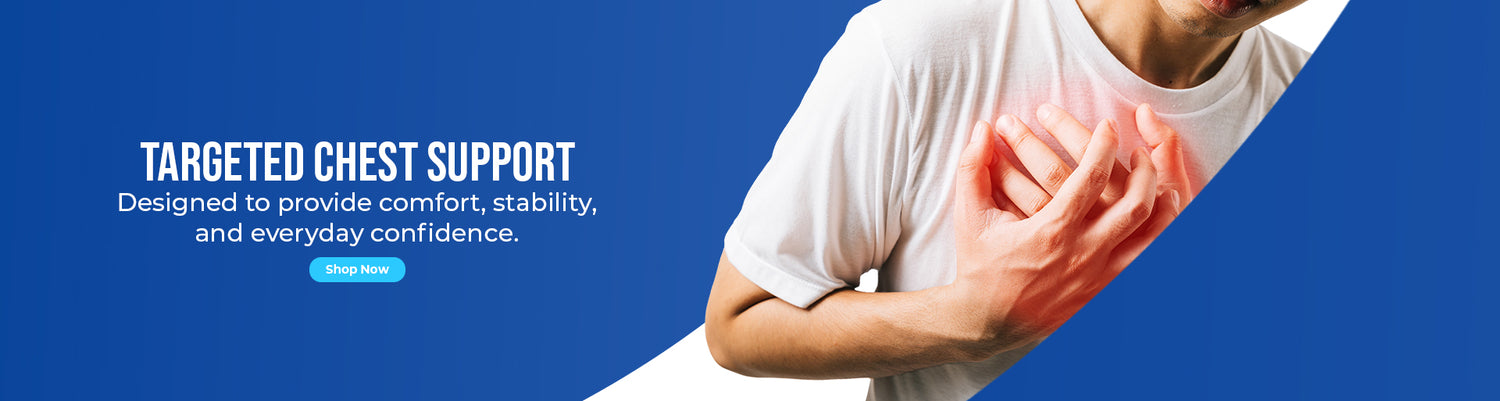 chest support product advertisement