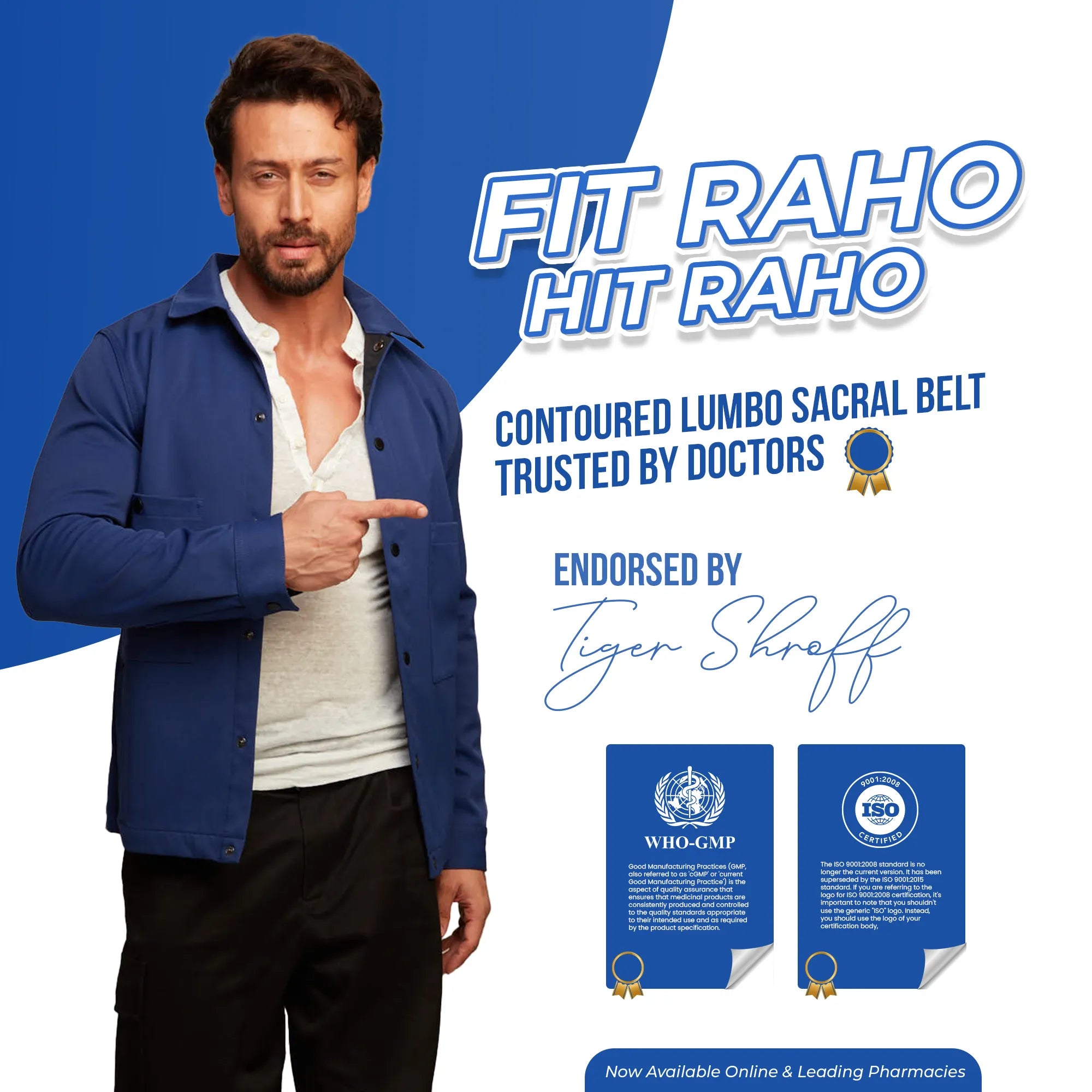 Contoured Lumbo Sacral Belt | Posture Correction & Lower Back Support