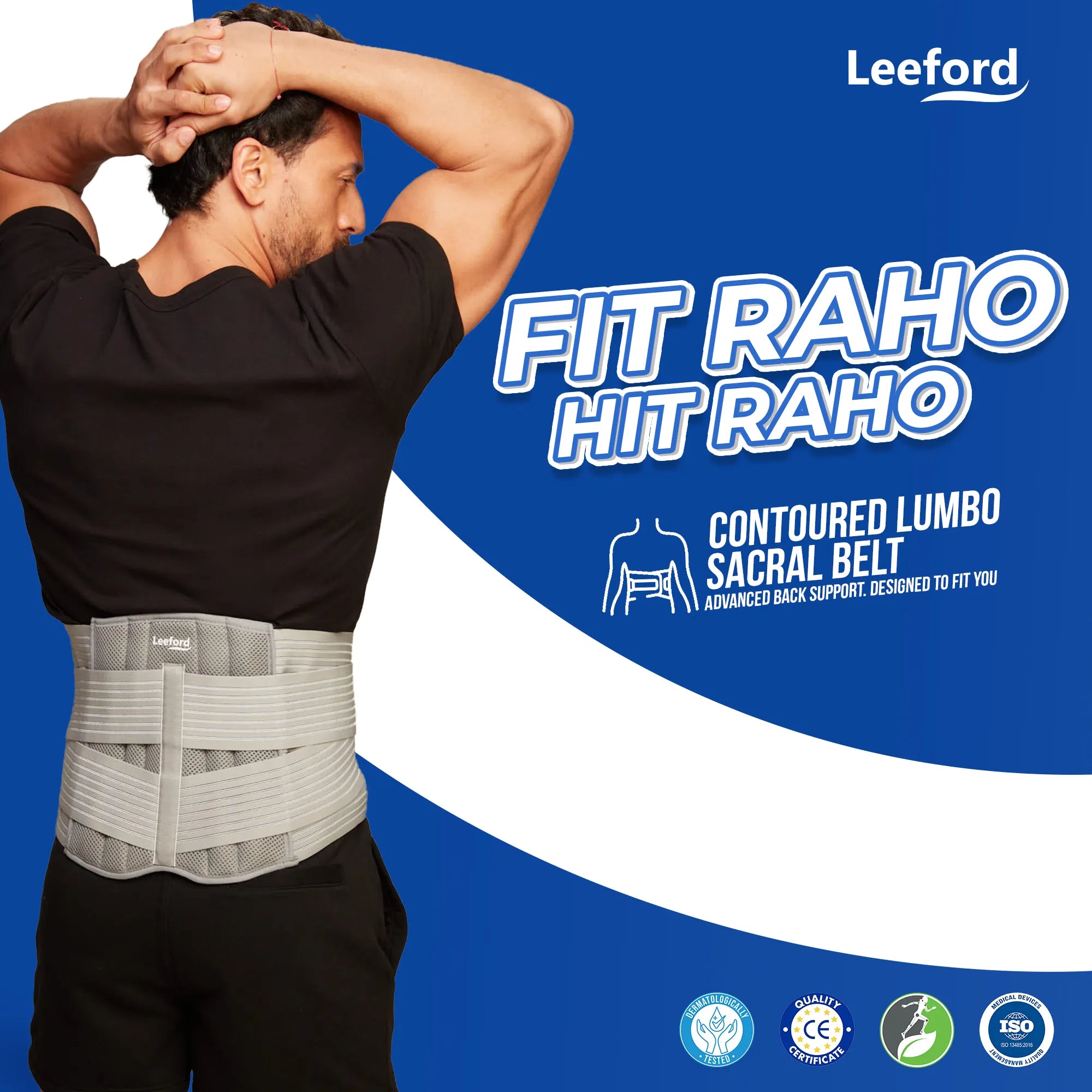 Contoured Lumbo Sacral Belt | Posture Correction & Lower Back Support