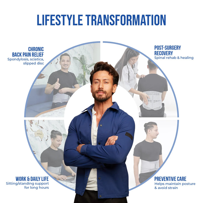 Contoured Lumbo Sacral Belt | Posture Correction & Lower Back Support