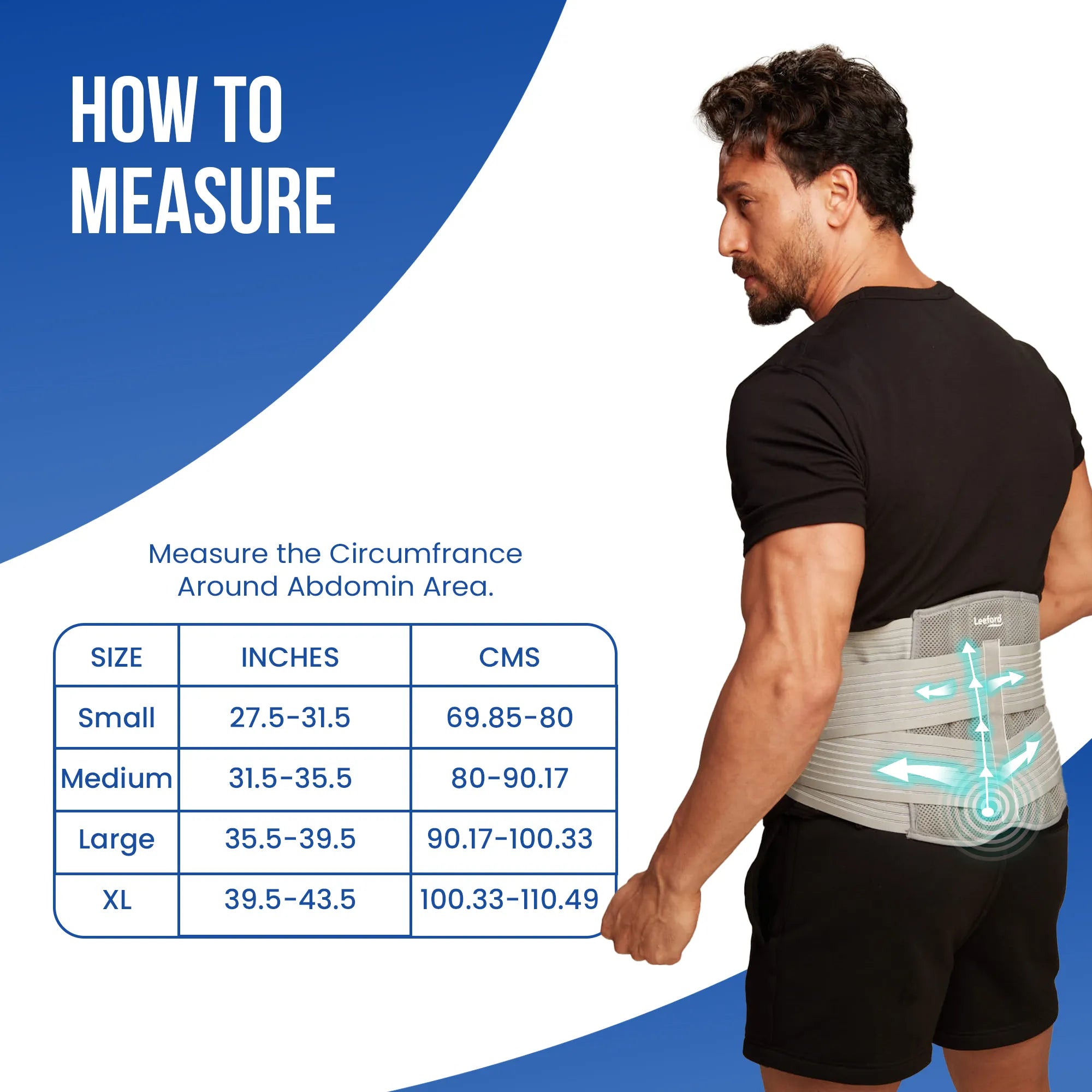 Contoured Lumbo Sacral Belt | Posture Correction & Lower Back Support