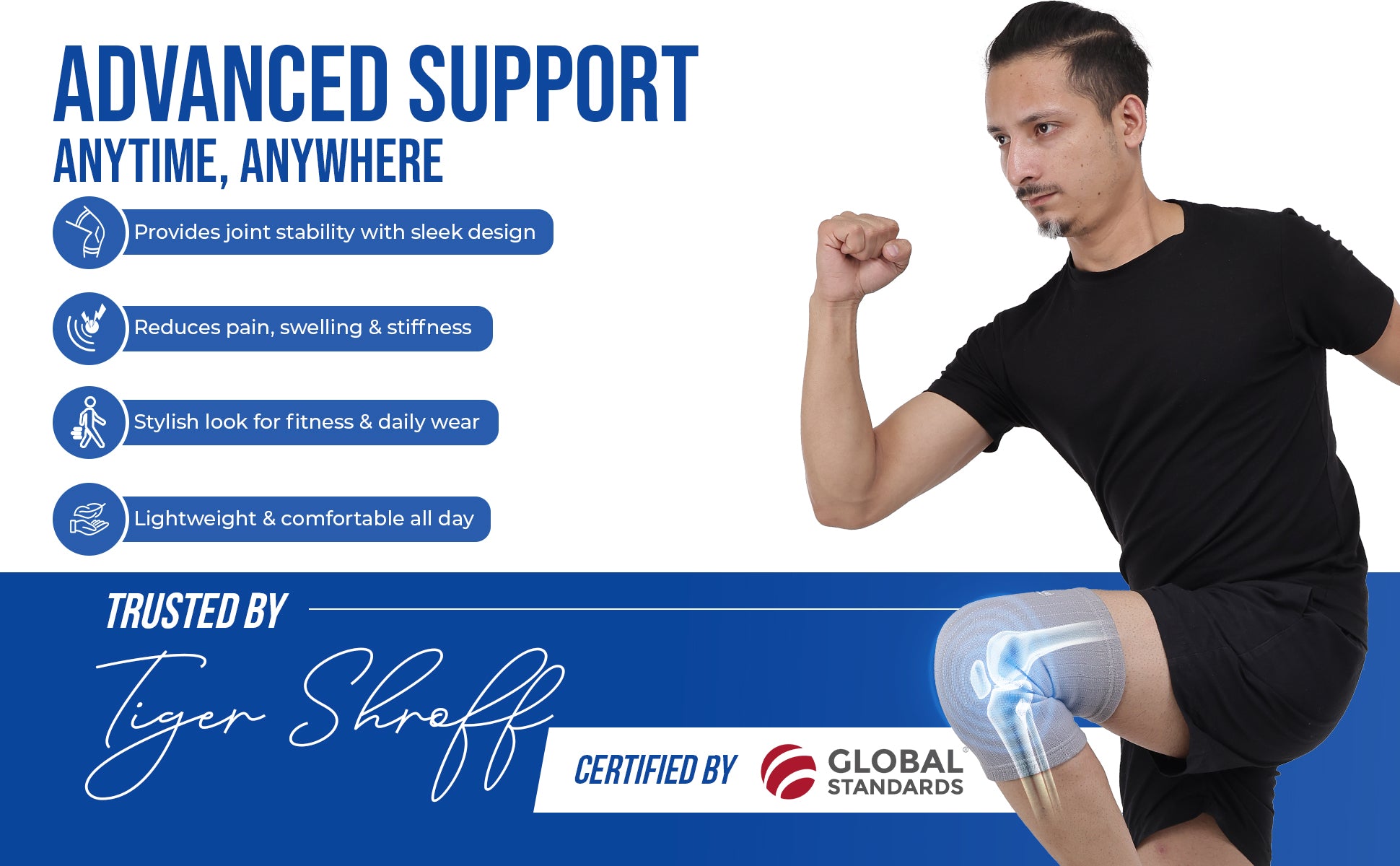 gray designer knee cap support benefits explained