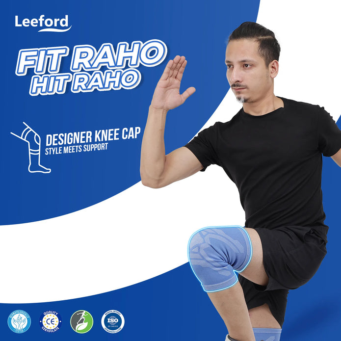 blue knee cap fitness