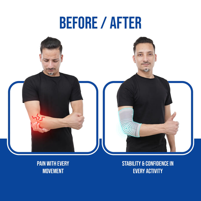 Leeford Elbow Support Binder | Protects Weak & Injured Elbows