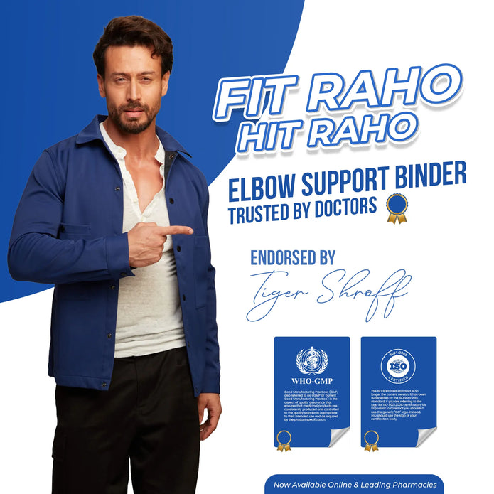 Leeford Elbow Support Binder | Protects Weak & Injured Elbows