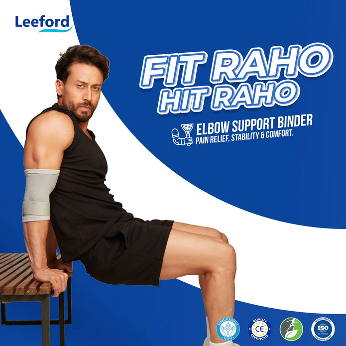 Leeford Elbow Support Binder | Protects Weak & Injured Elbows