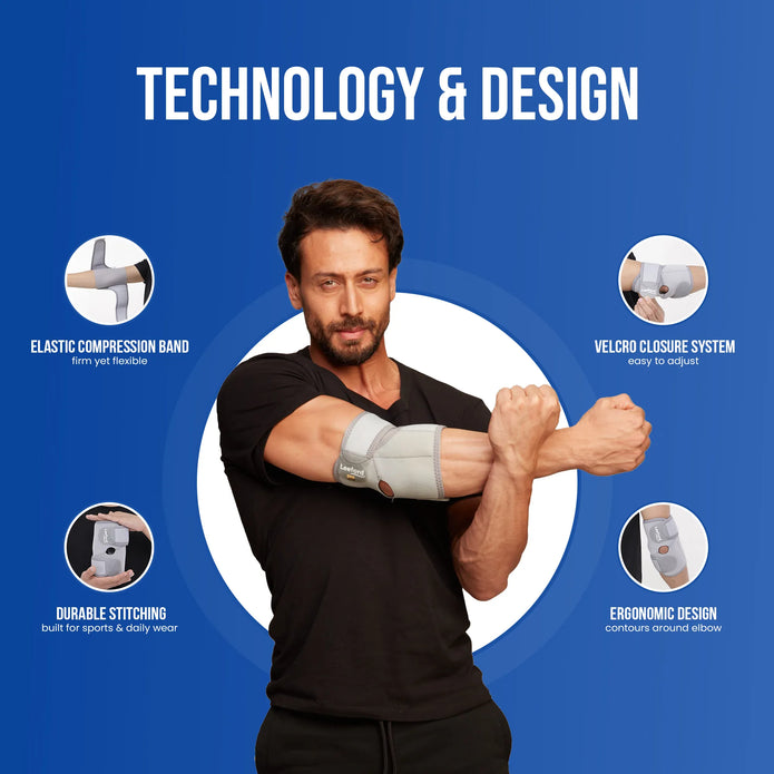 Leeford Elbow Wrap Relieves Pain, Supports Joint Recovery