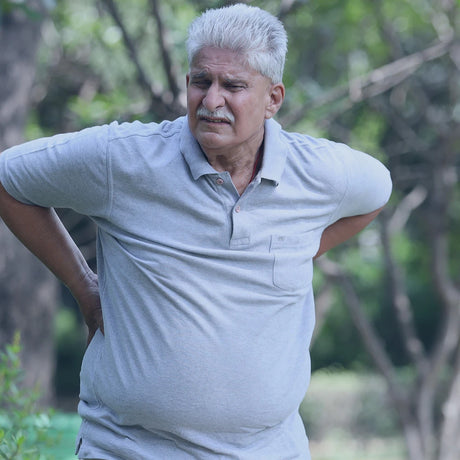 Elderly with discomfort