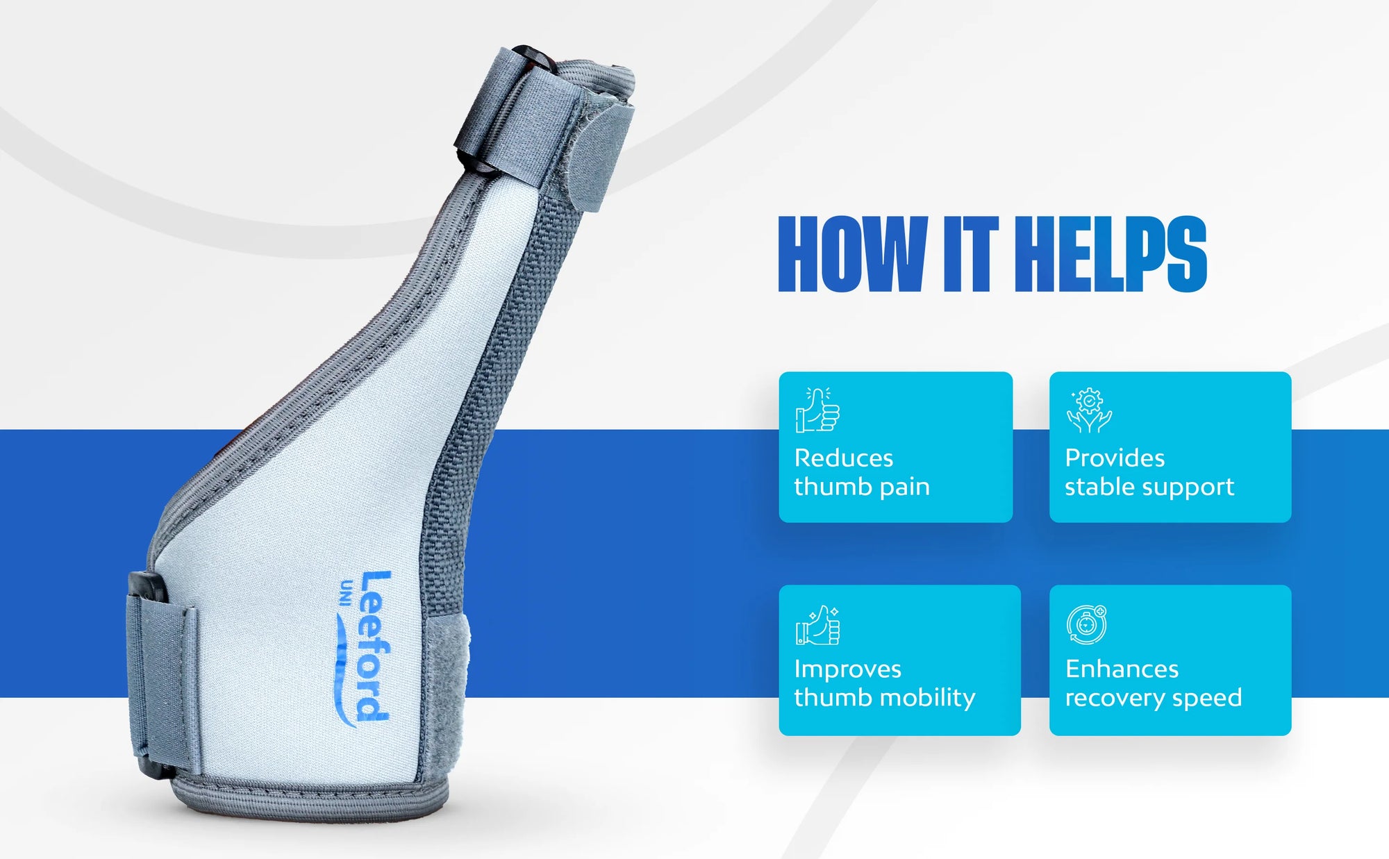 how can thumb spica splint helps