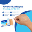 Leeford Jumbo Medicated Adhesive Bandages for Cuts & Scraps