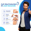 Leeford Jumbo Medicated Adhesive Bandages for Cuts & Scraps