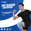 gray knee cap fit hit blue