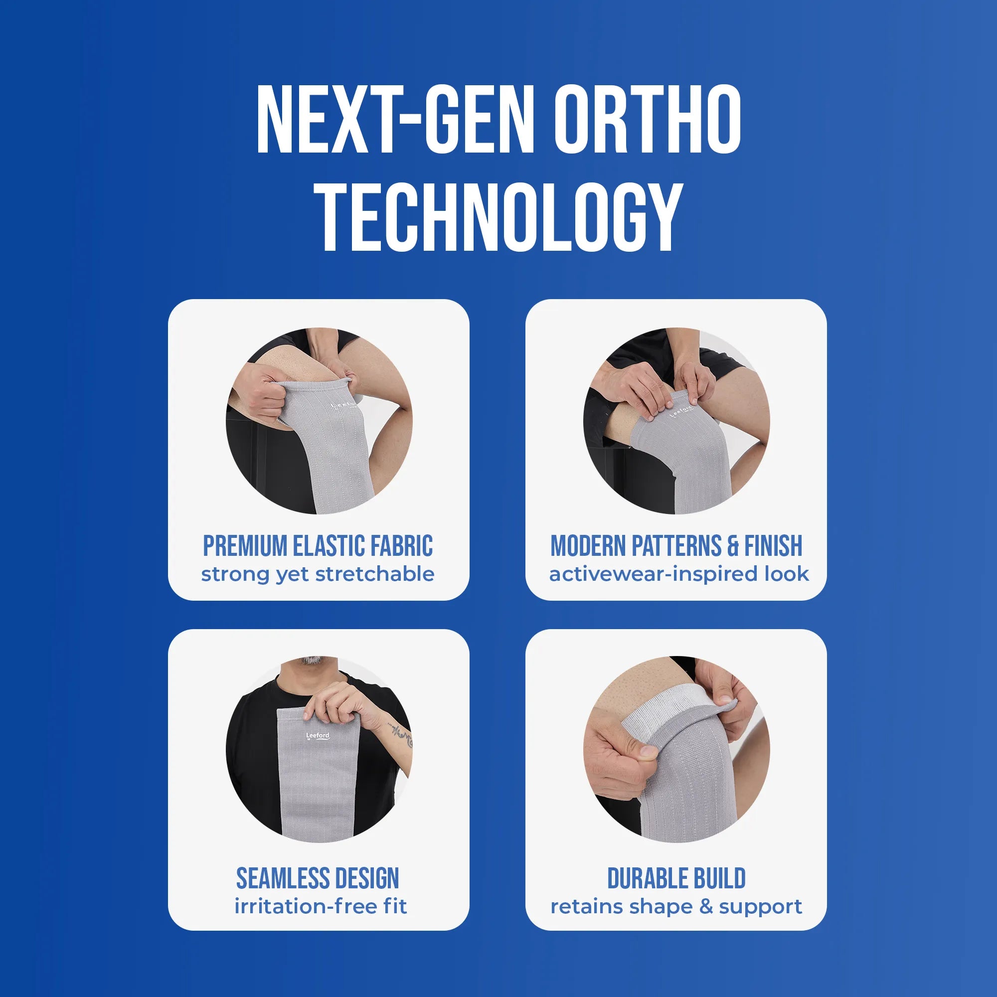 gray knee cap next gen technology