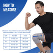 gray knee cap size chart