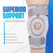 knee support with hinge leeford