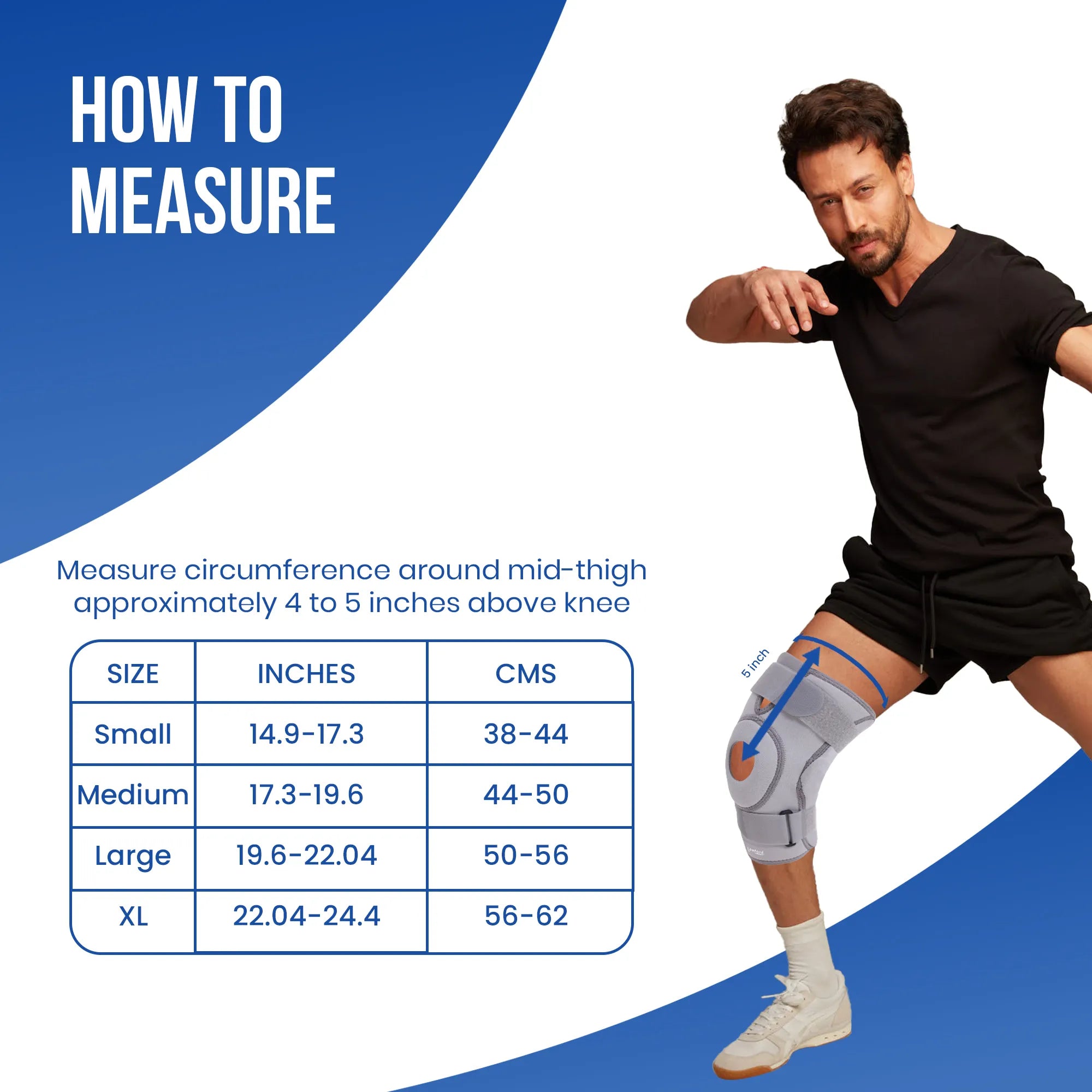 Knee Support With Hinge | Stabilize & Protect Your Knee Joints