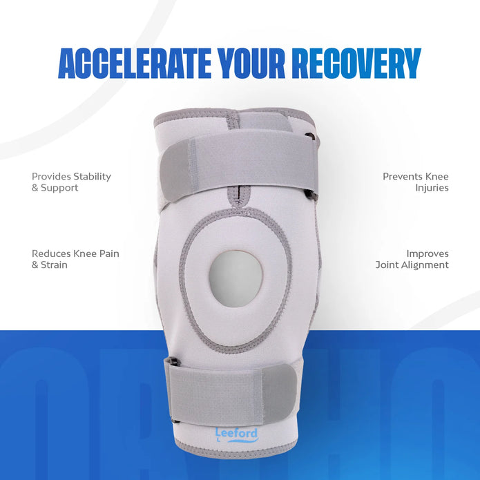 knee support with hinge uses