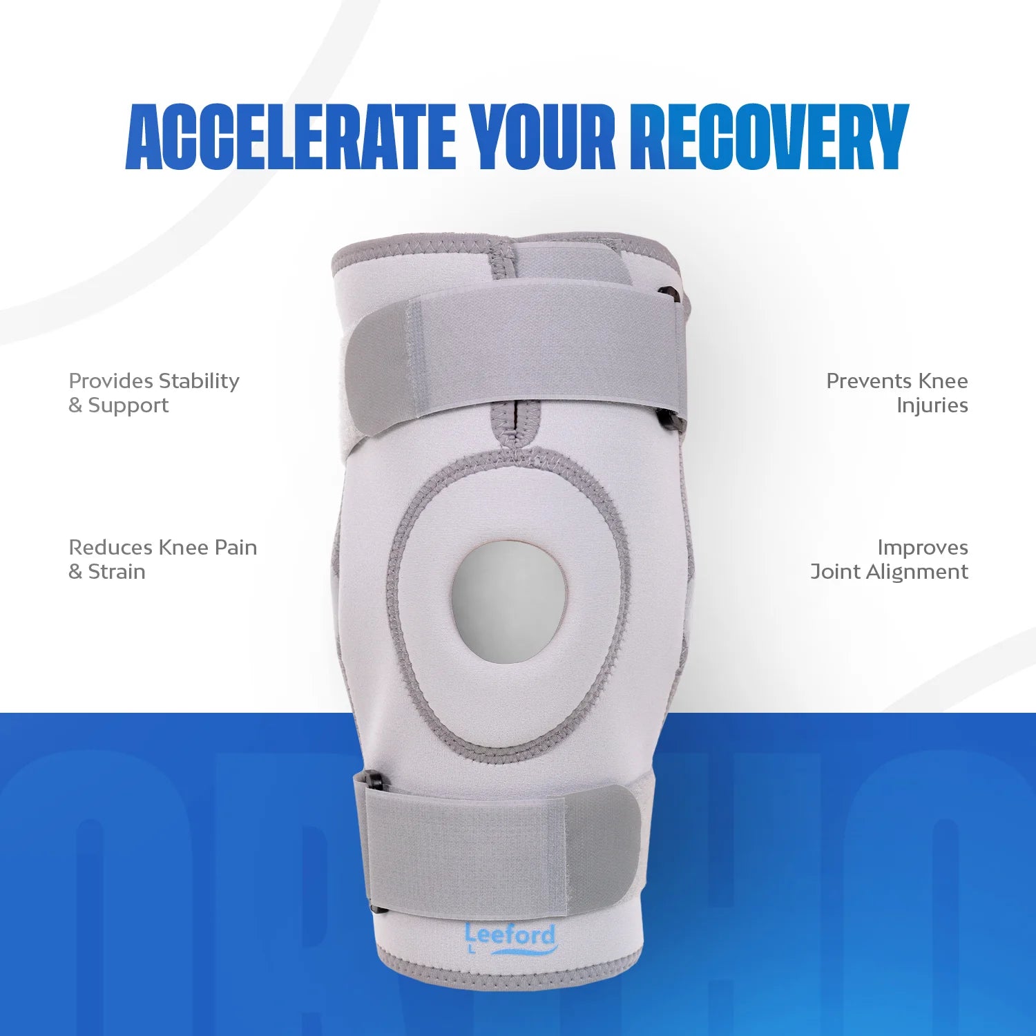 knee support with hinge uses
