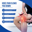 Knee Wrap for Pain Management | Neoprene Material, 4-Way Stretch