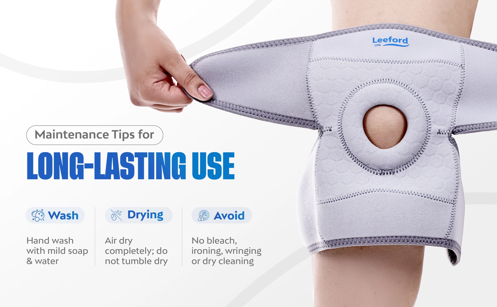 knee wrap neoprene long lasting