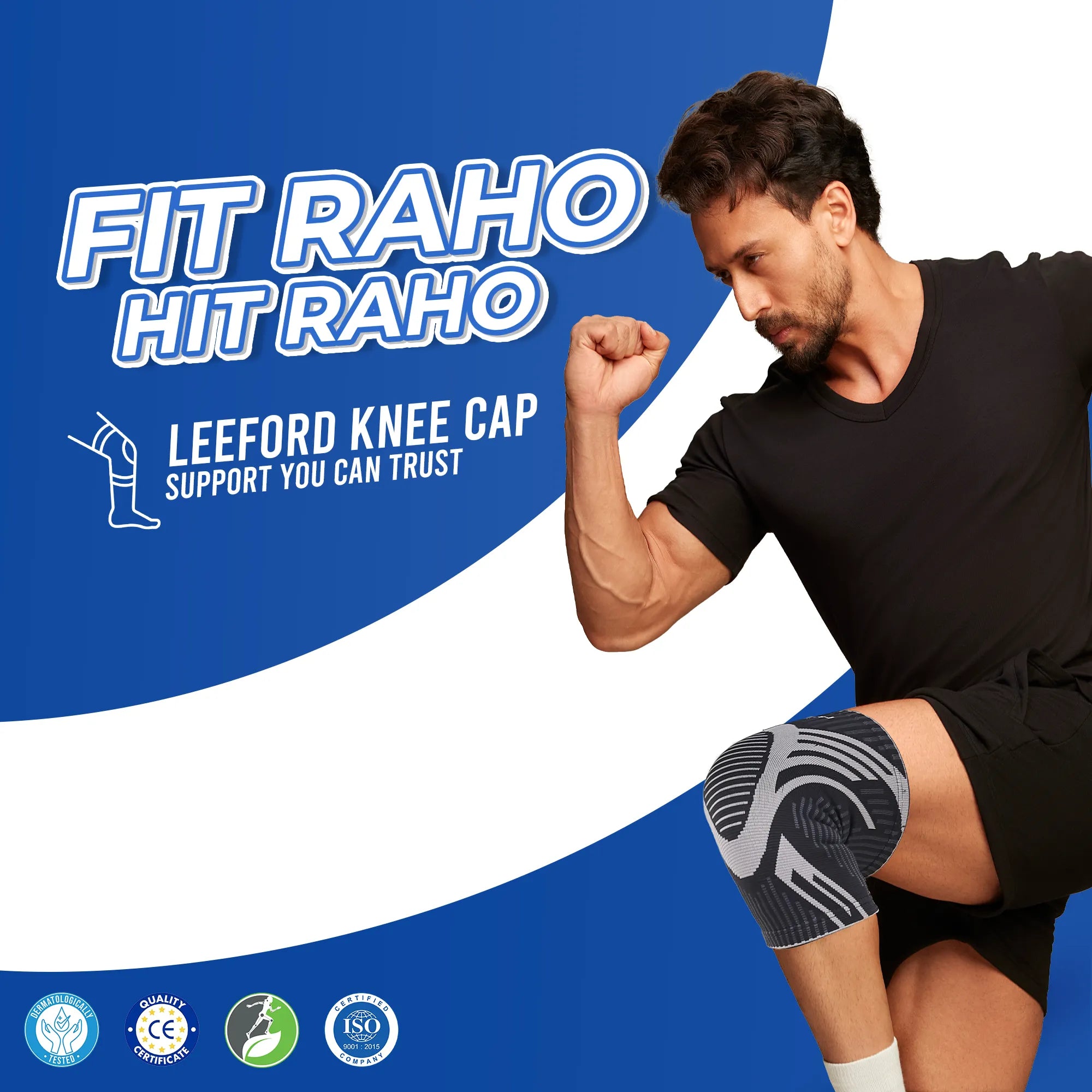 stay fit with knee cap for men 