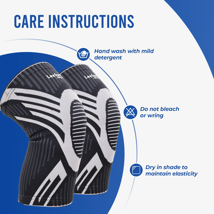 knee cap for men care instructions
