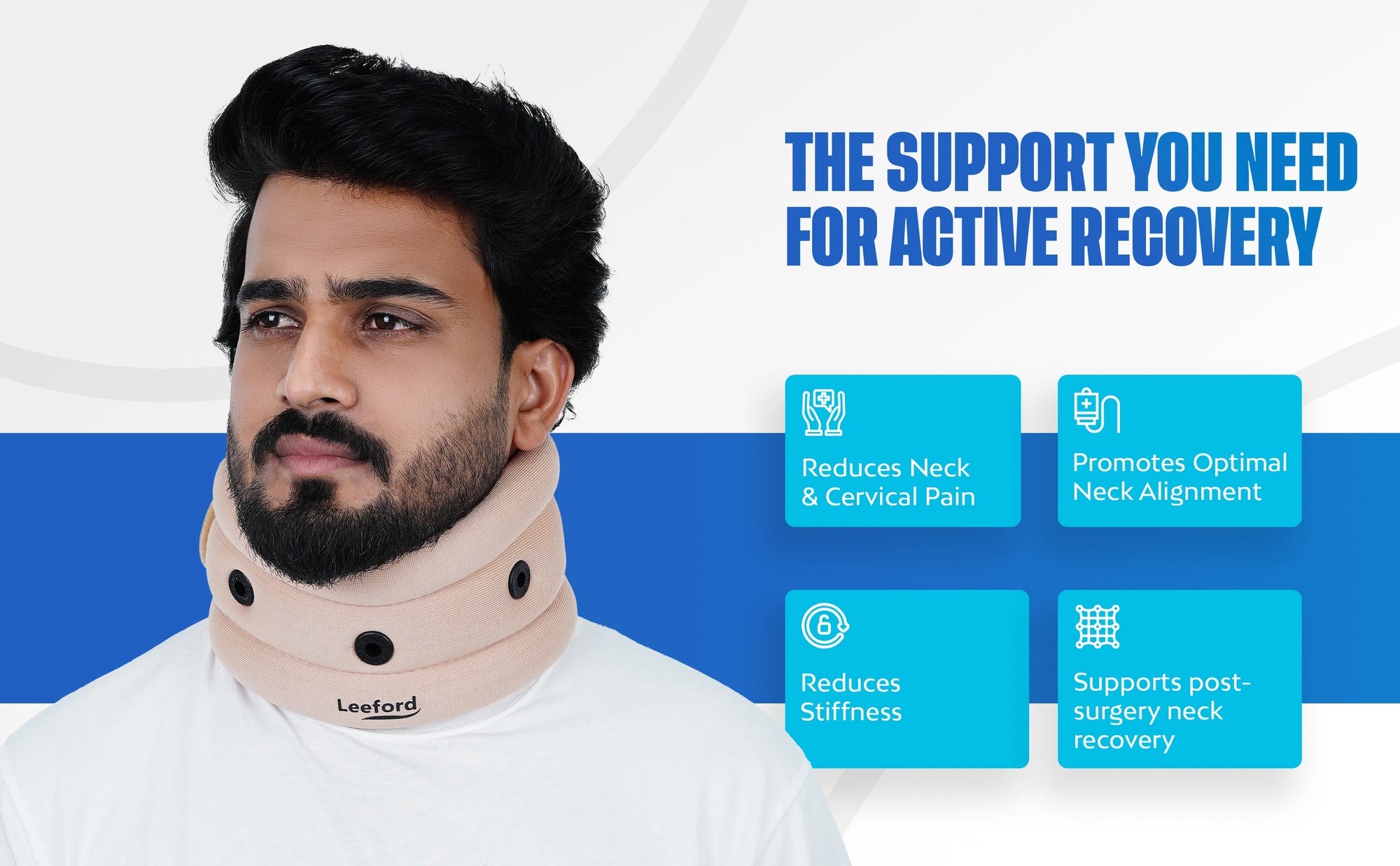 leeford cervical collar helps in support
