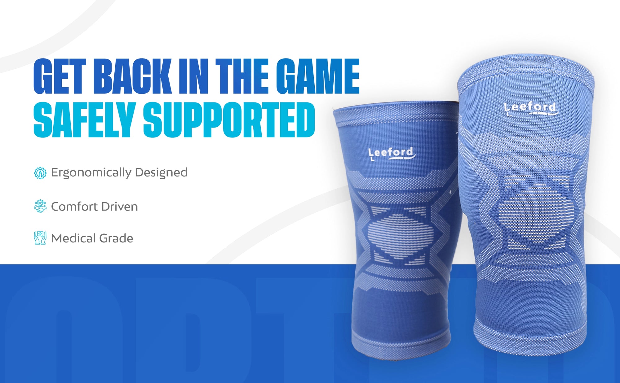 leeford designer knee cap