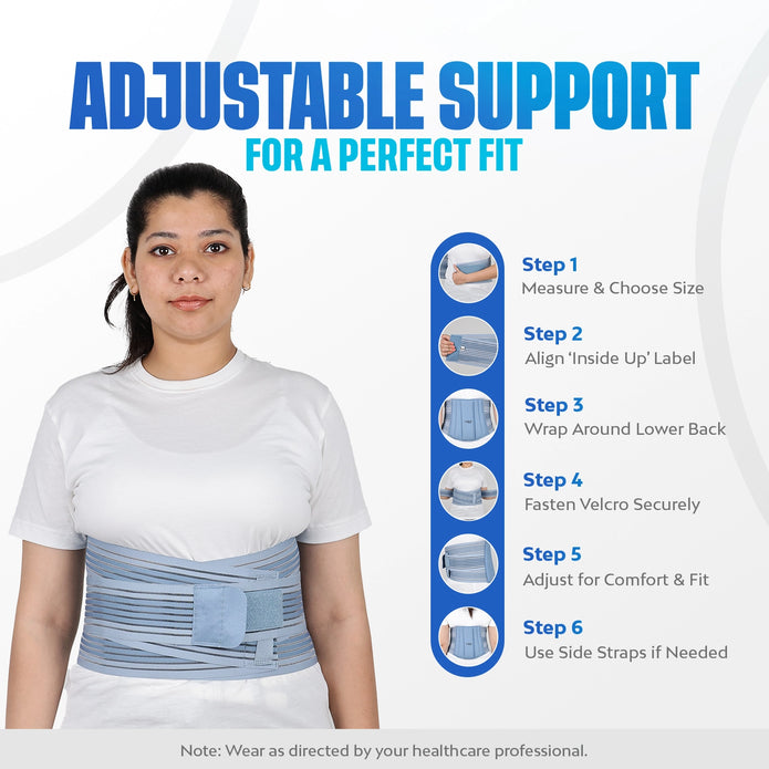 leeford lumbo sacral support belt use guide