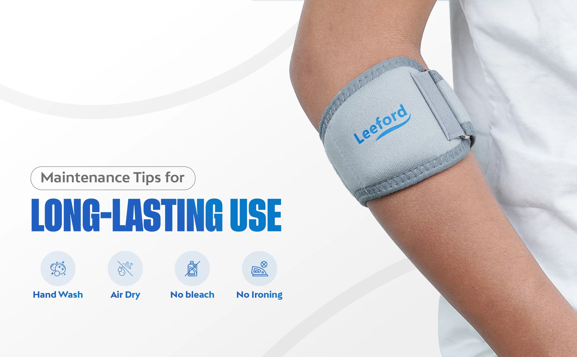 leeford tennis elbow support maintenance tips