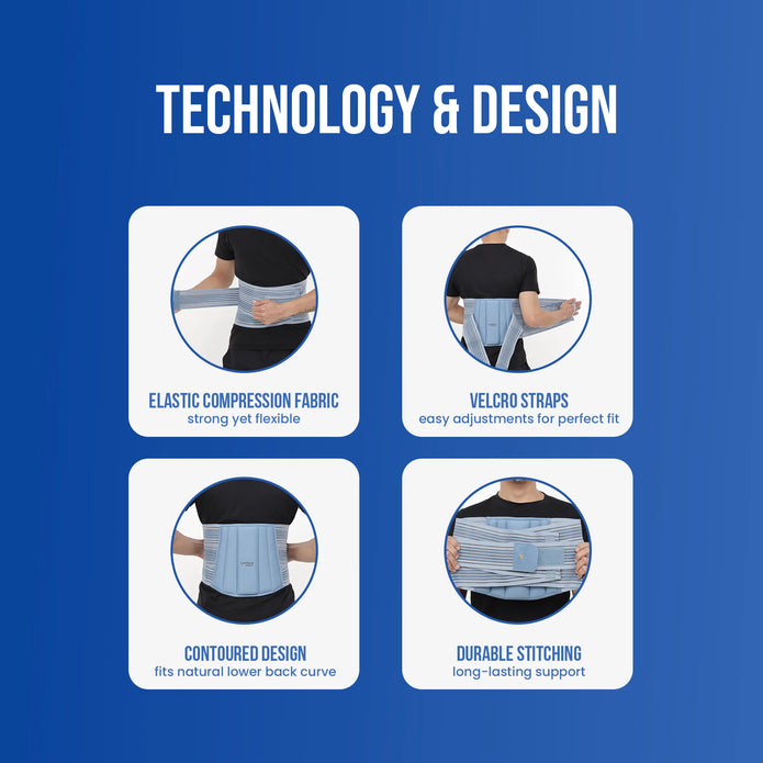 blue lumbo sacral belt technology and design explained 