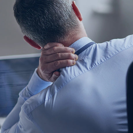 Neck strain or stiffness