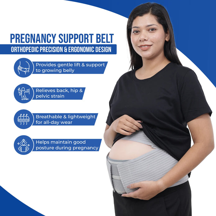 Pregnancy Support Belt | Supports Back, Belly & Posture for Comfort