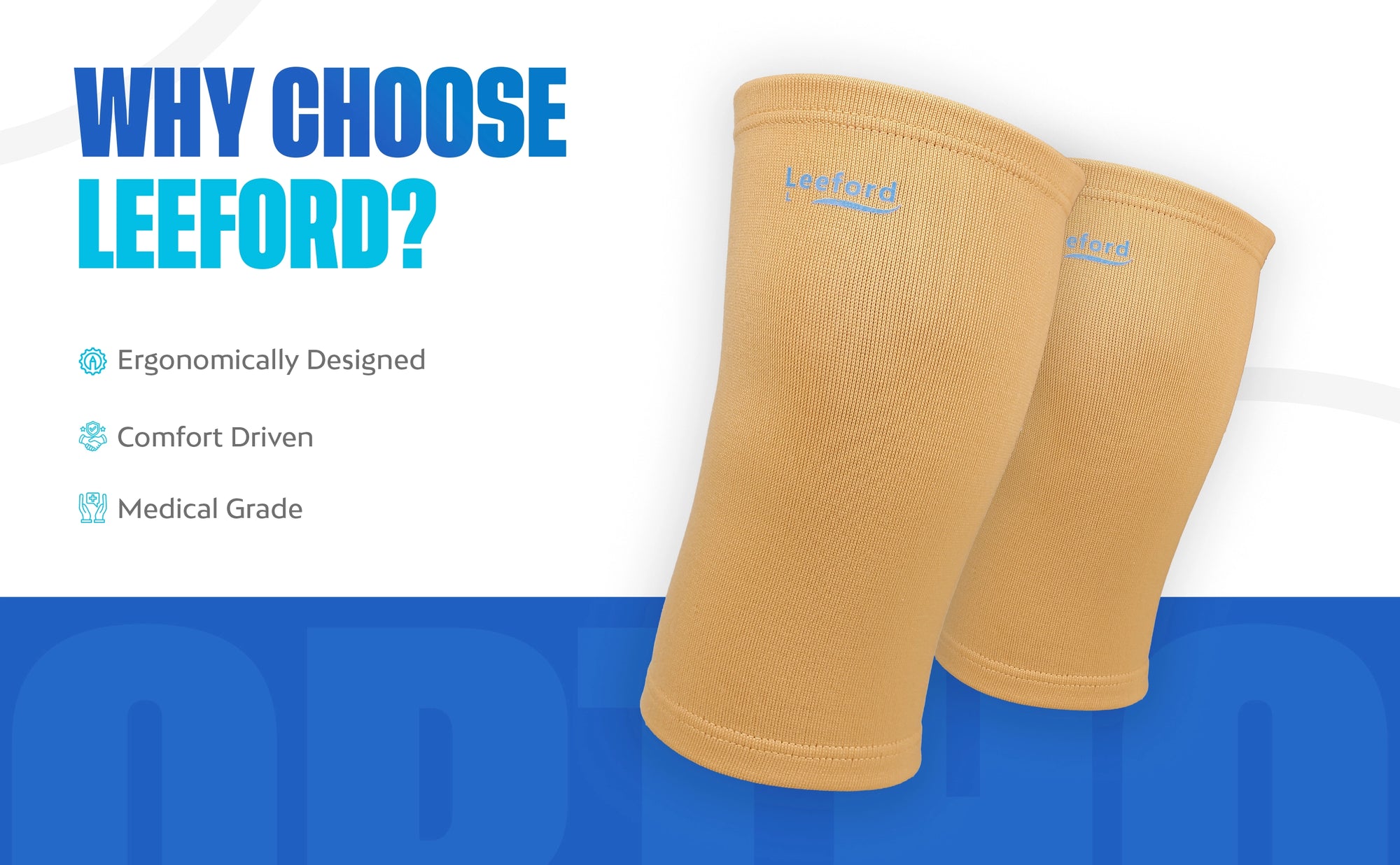 Ergonomically designed, comfort-driven, and medical-grade knee cap support