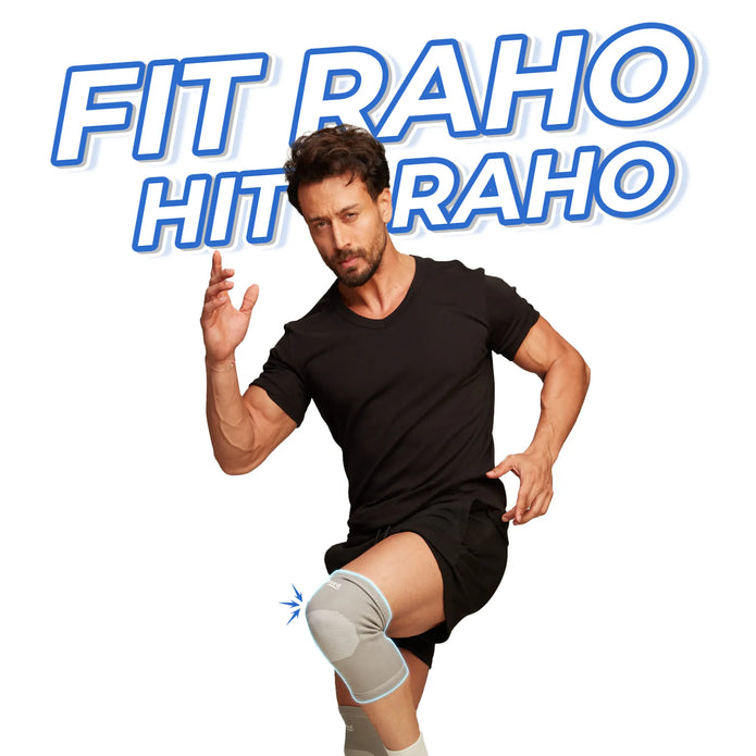 Premium Knee Cap for Sprains, Arthritis, Tendonitis | 4-Way Stretch