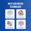 Premium Knee Cap for Sprains, Arthritis, Tendonitis | 4-Way Stretch