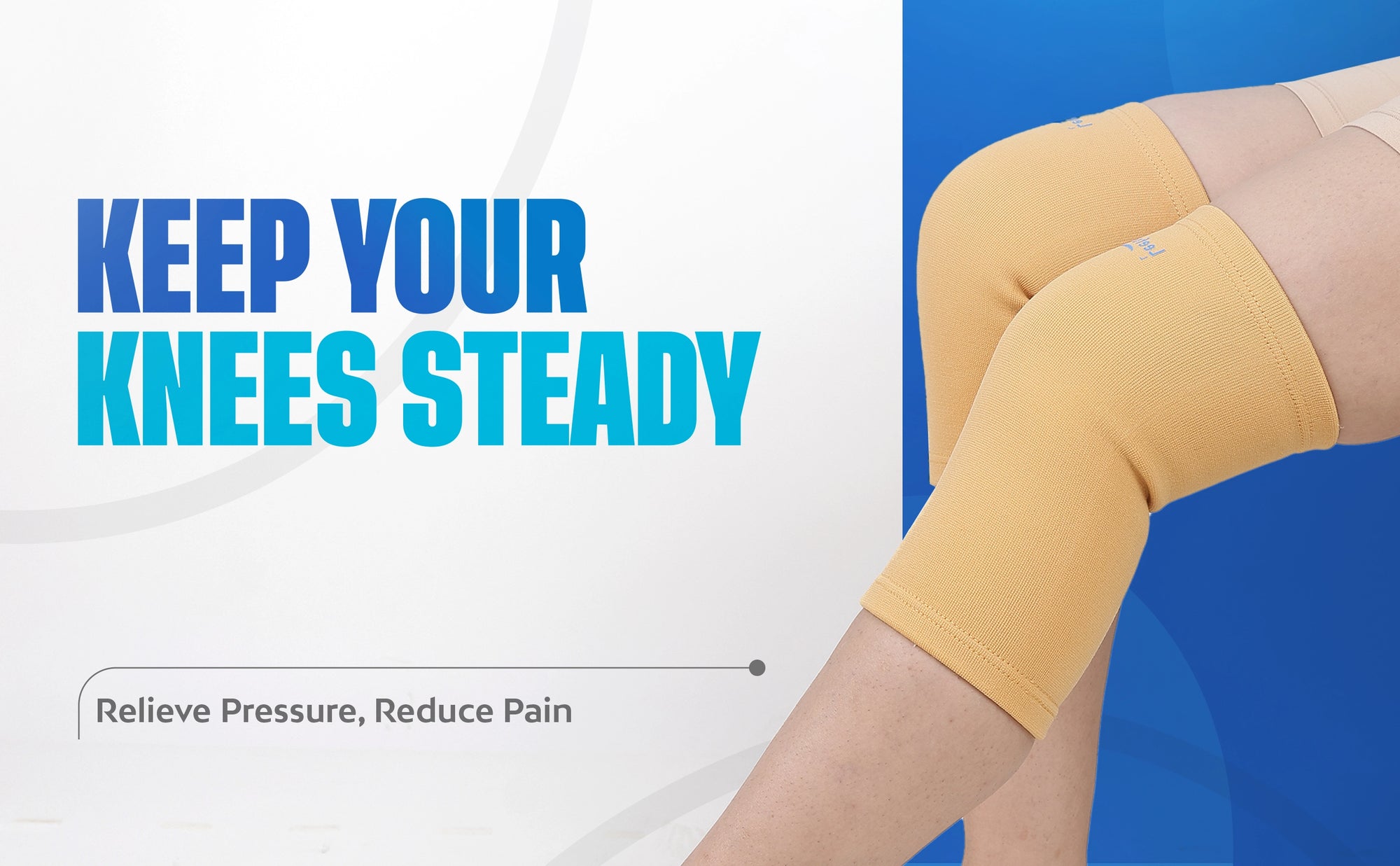 Relieves pressure and reduces knee pain