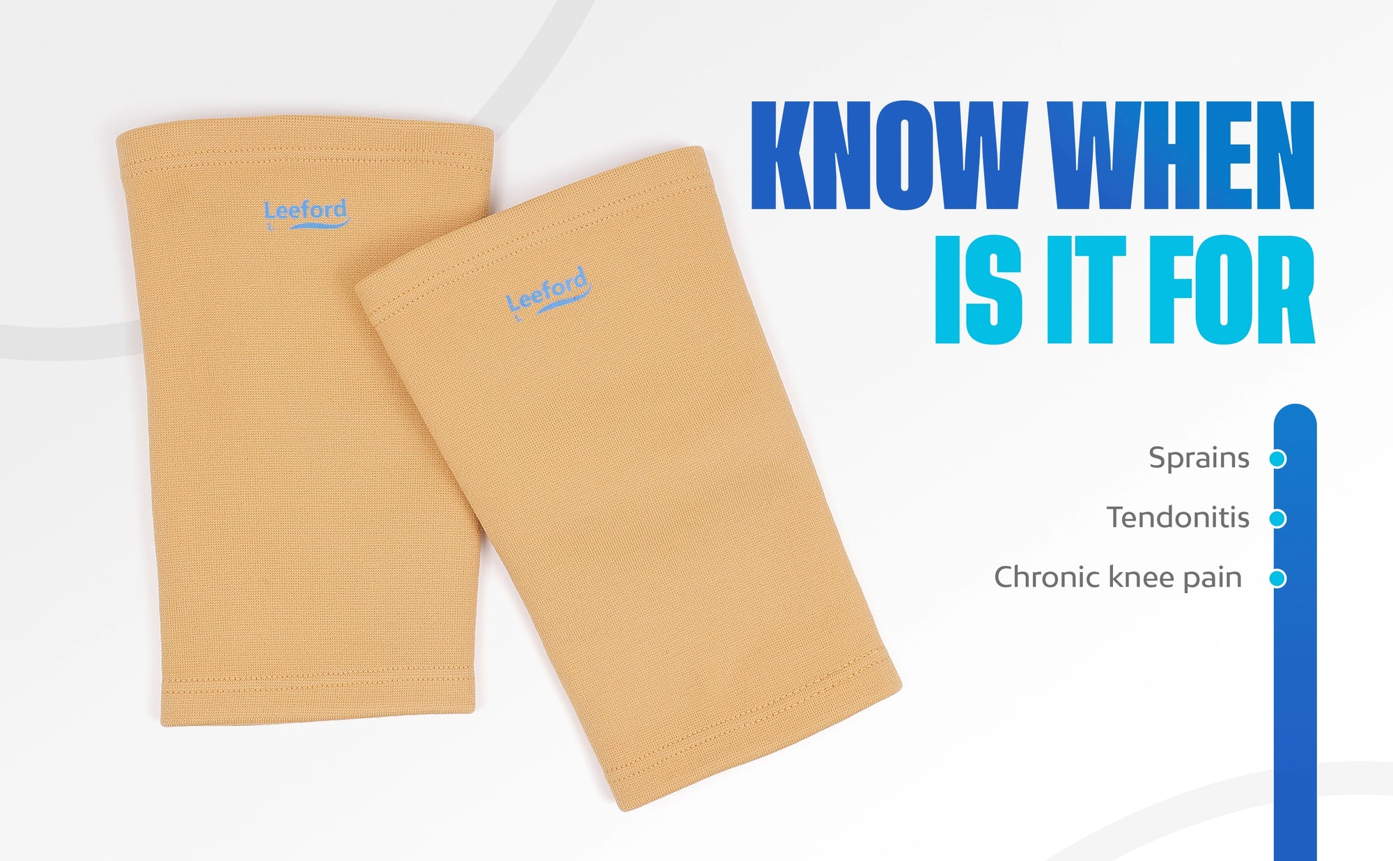  Ideal for sprains, tendonitis, and chronic knee pain relief.