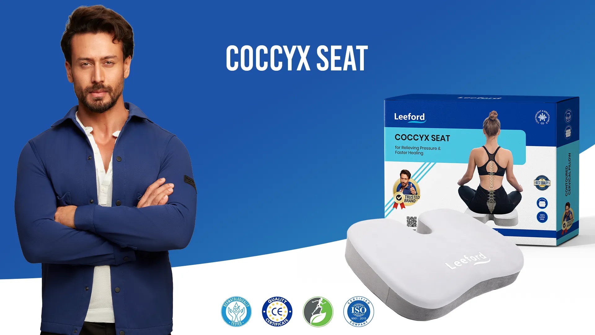 Orthopedic Coccyx Cushion for Tailbone Pain