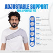 shoulder support adjustable for perfect fit