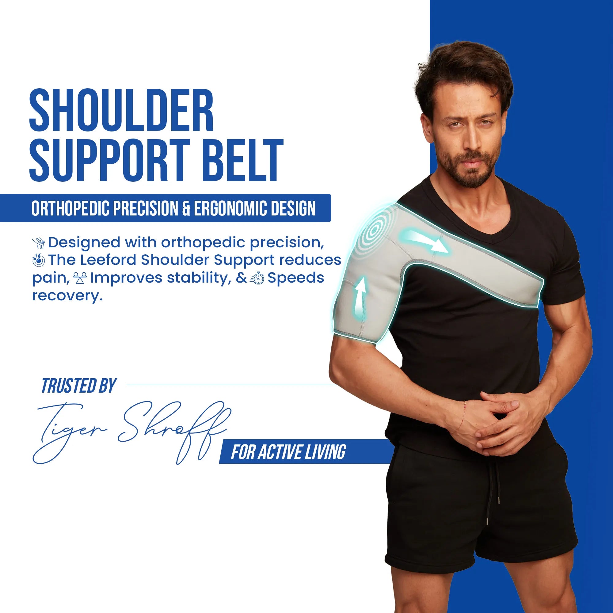 Shoulder Support Belt for Pain Relief