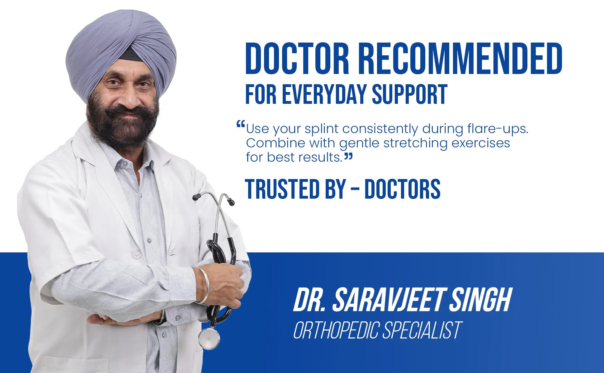 doctor recommended thumb spica splint